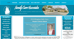 Desktop Screenshot of familycareassociates.com